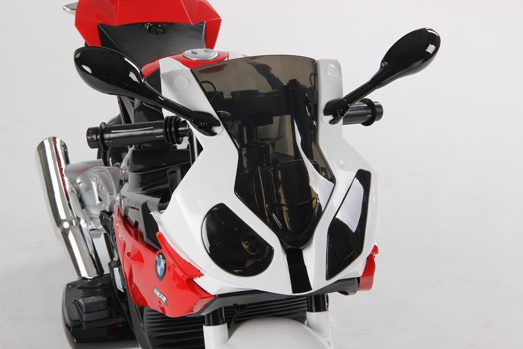 MOTO BMW ROJA FRONTAL