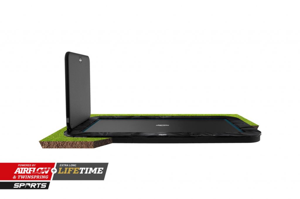 BERG AEROWALL - cama elastica con aerowall