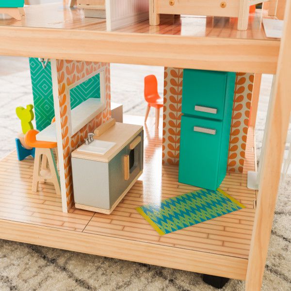 Detalle cocina de kidkraft mansion so stylish 65199