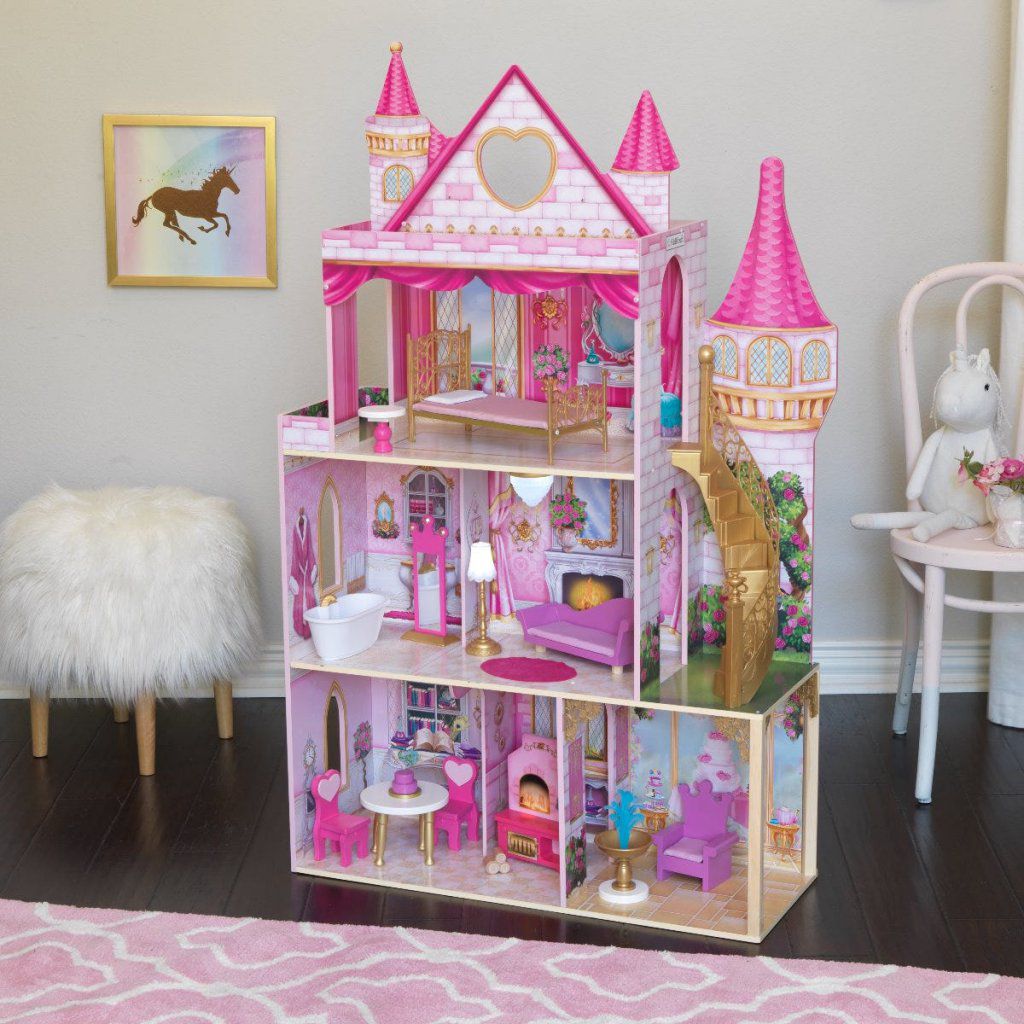 Kidkraft Casa De Muñecas Castillo Rose Garden