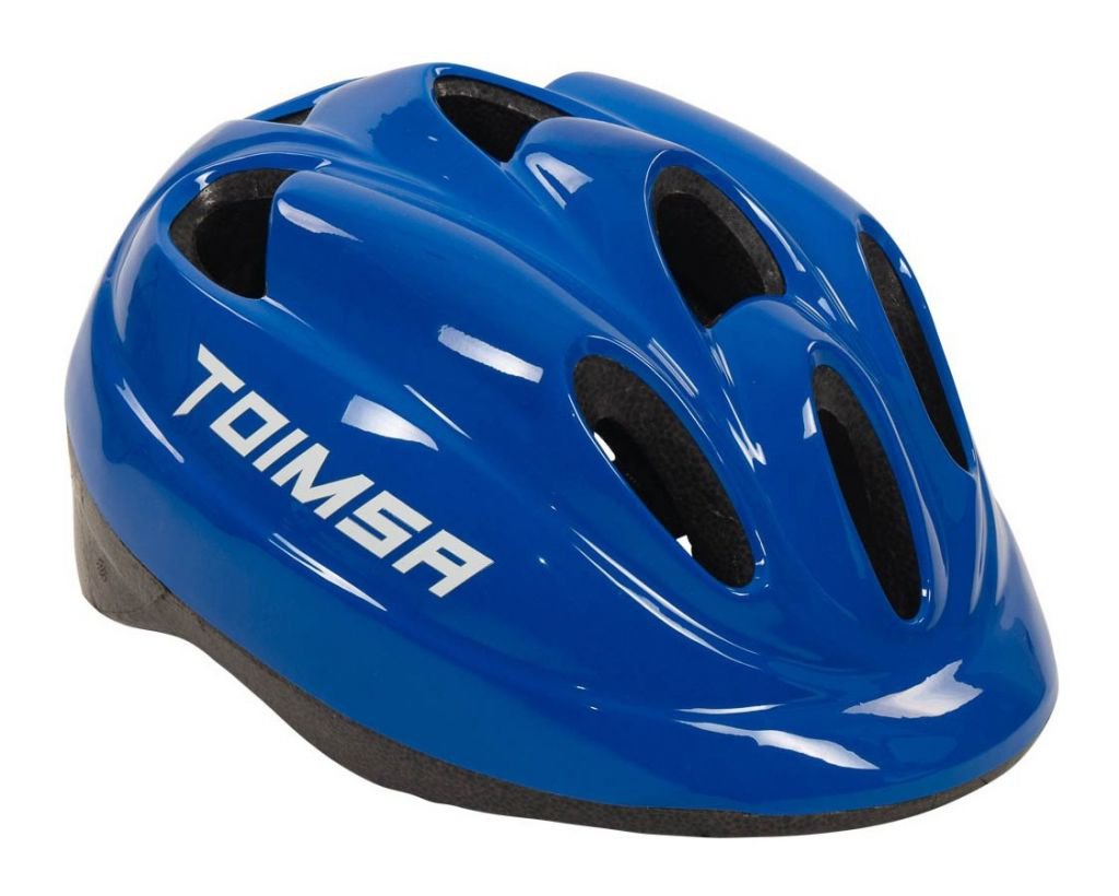 Casco Infantil Bicicleta Toimsa azul perspectiva