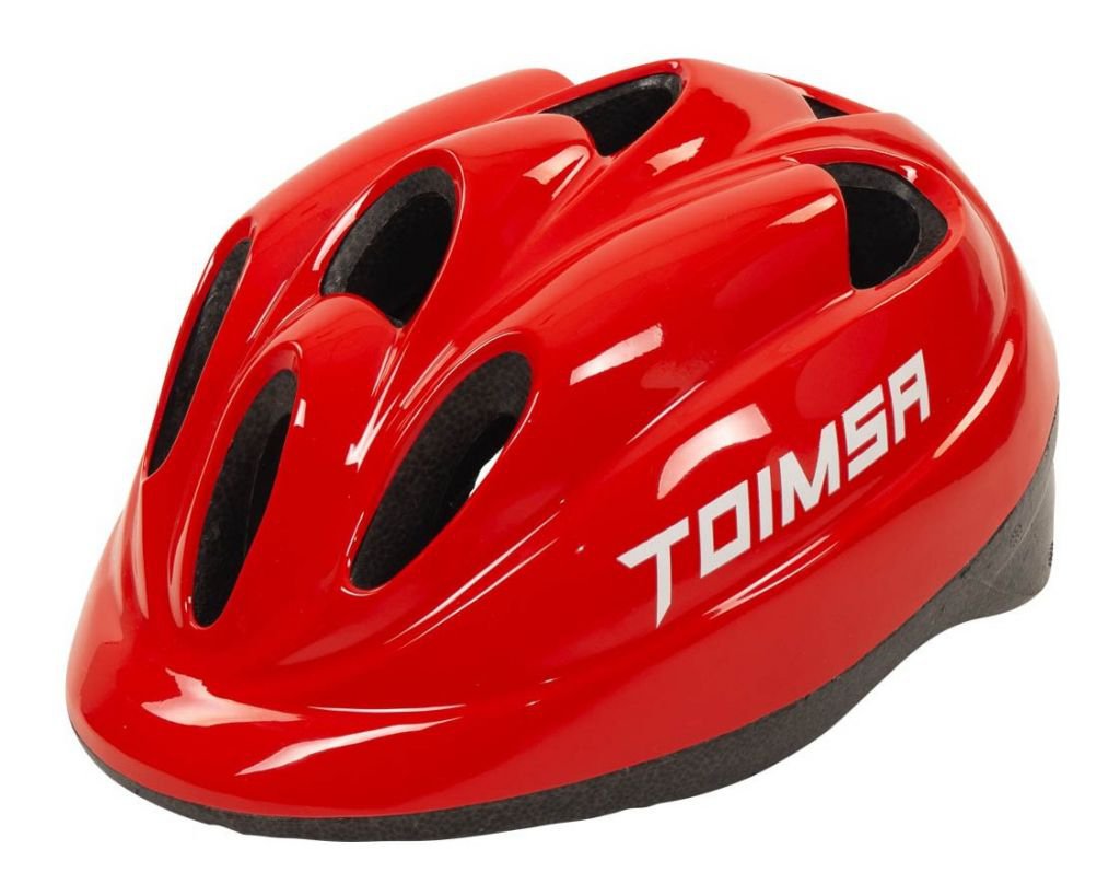 Casco Infantil Bicicleta Toimsa rojo