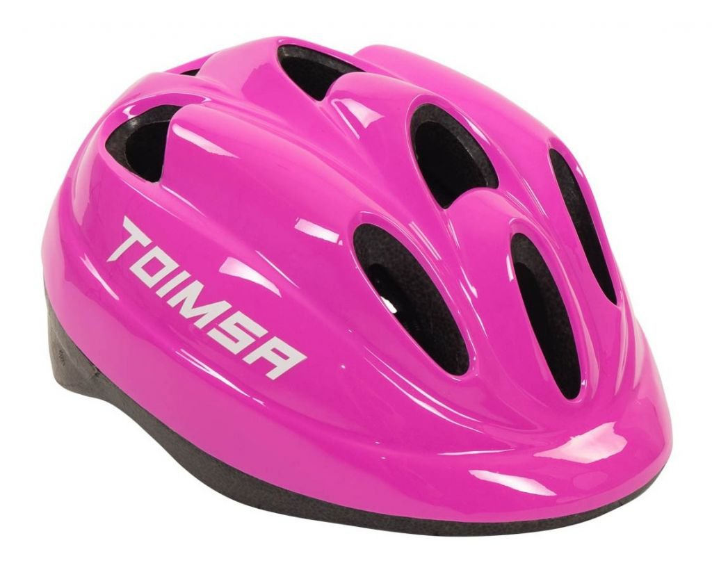 Casco Infantil Bicicleta Toimsa rosa perspectiva