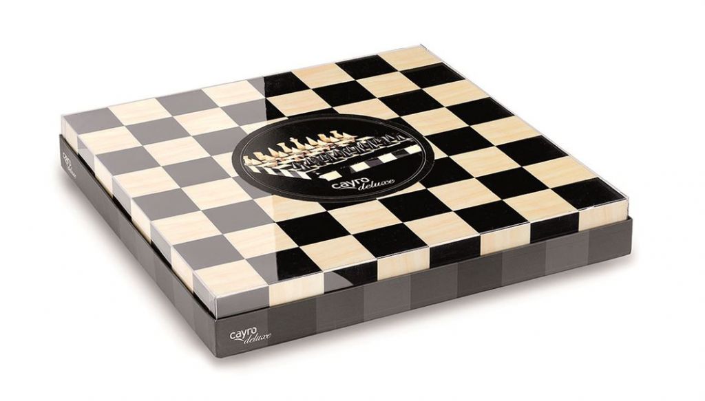 TABLERO DE AJEDREZ CON PIEZAS DISEÑO 2