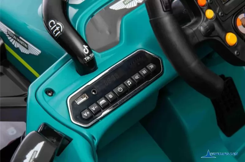 coches teledirigidos aston martin f1 cognizant 24v verde