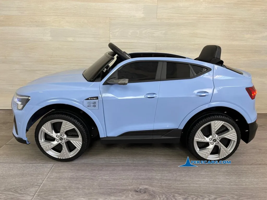 coches teledirigidos audi etron quattro mp4 azul