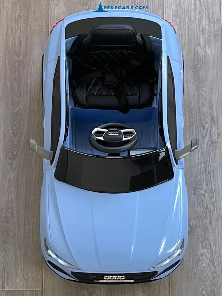 audi etron quattro mp4 azul coches electricos niños