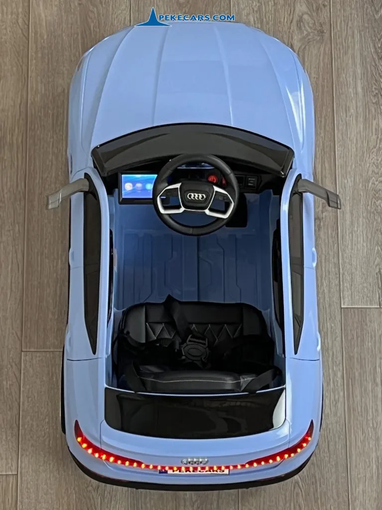 audi etron quattro mp4 azul coches electricos para niños