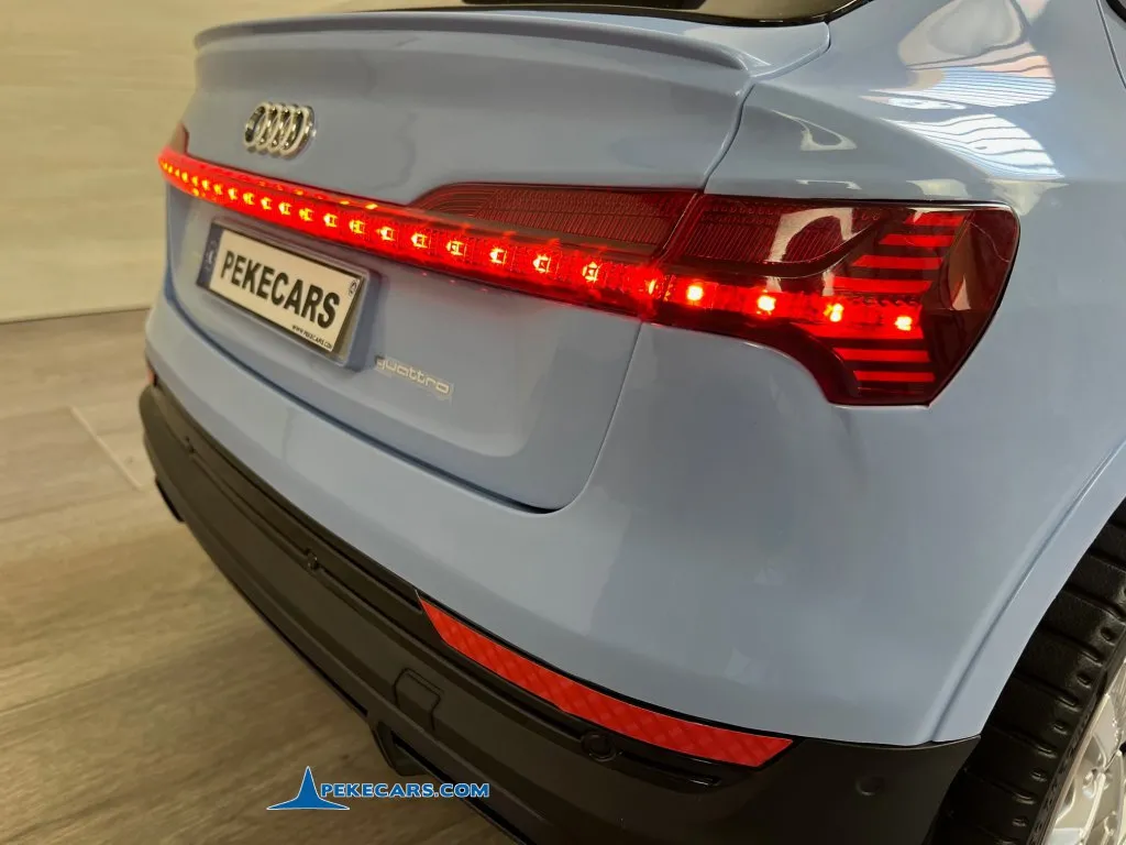 coche electrico niños audi etron quattro mp4 azul