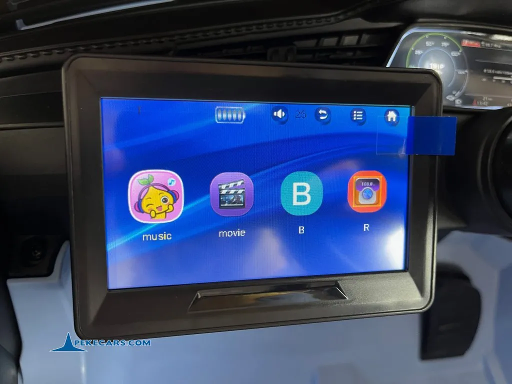 coche electrico niños audi etron quattro mp4 azul