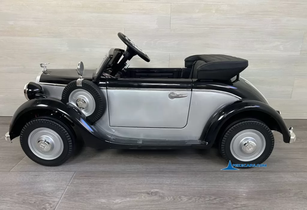 Coche electrico para niños audi Horch Retro vista lado derecho