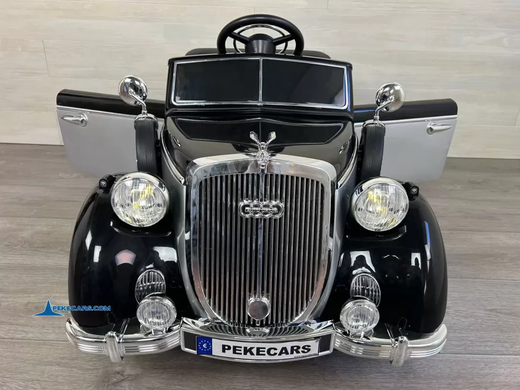 Coche electrico para niños audi Horch Retro puertas abiertas