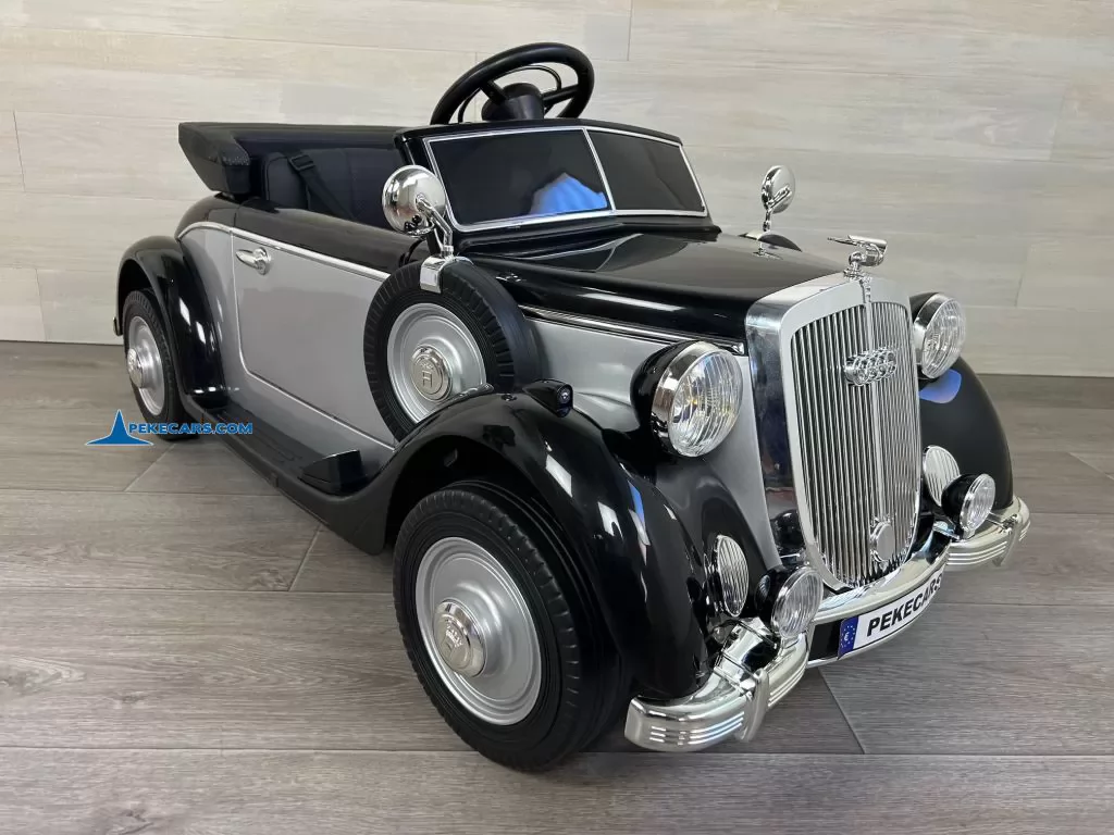 Coche electrico para niños audi Horch Retro vista lado izquierdo
