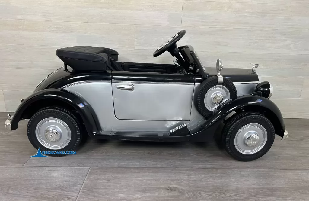 Coche electrico para niños audi Horch Retro vista lateral izquierda