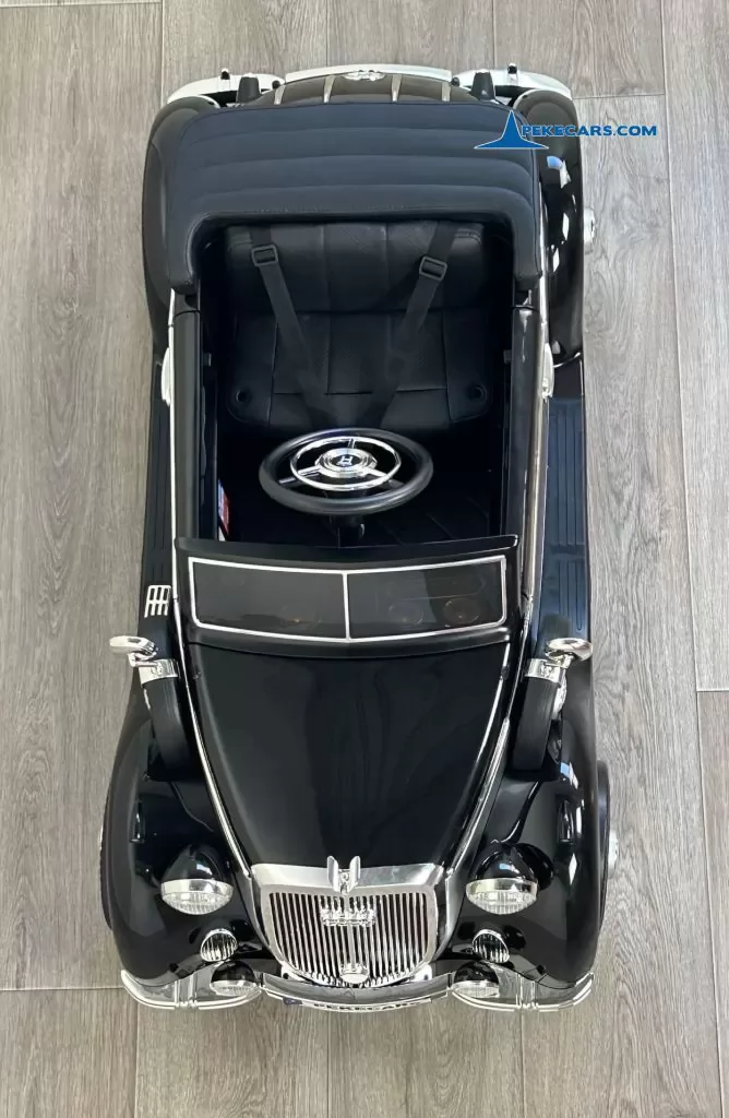 Coche electrico para niños audi Horch Retro vista cenital