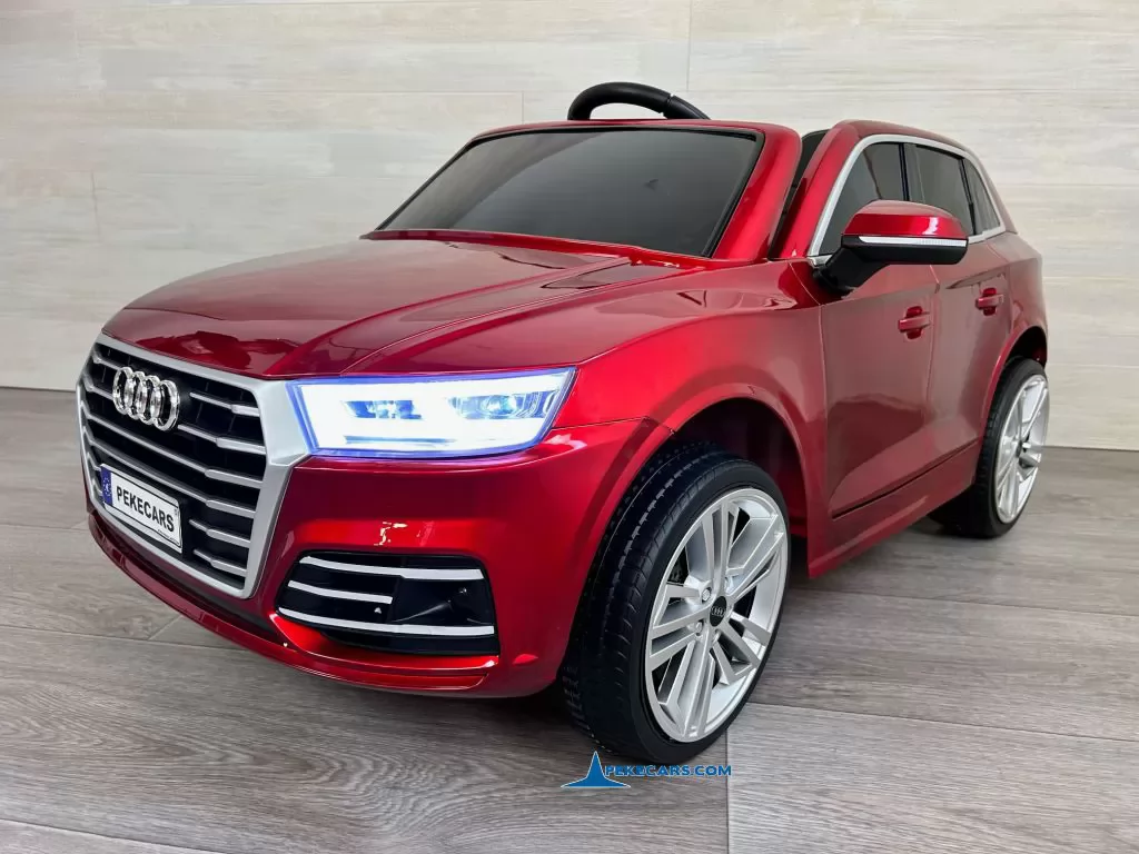 coche electrico niños audi q5 1p rojo metalizado