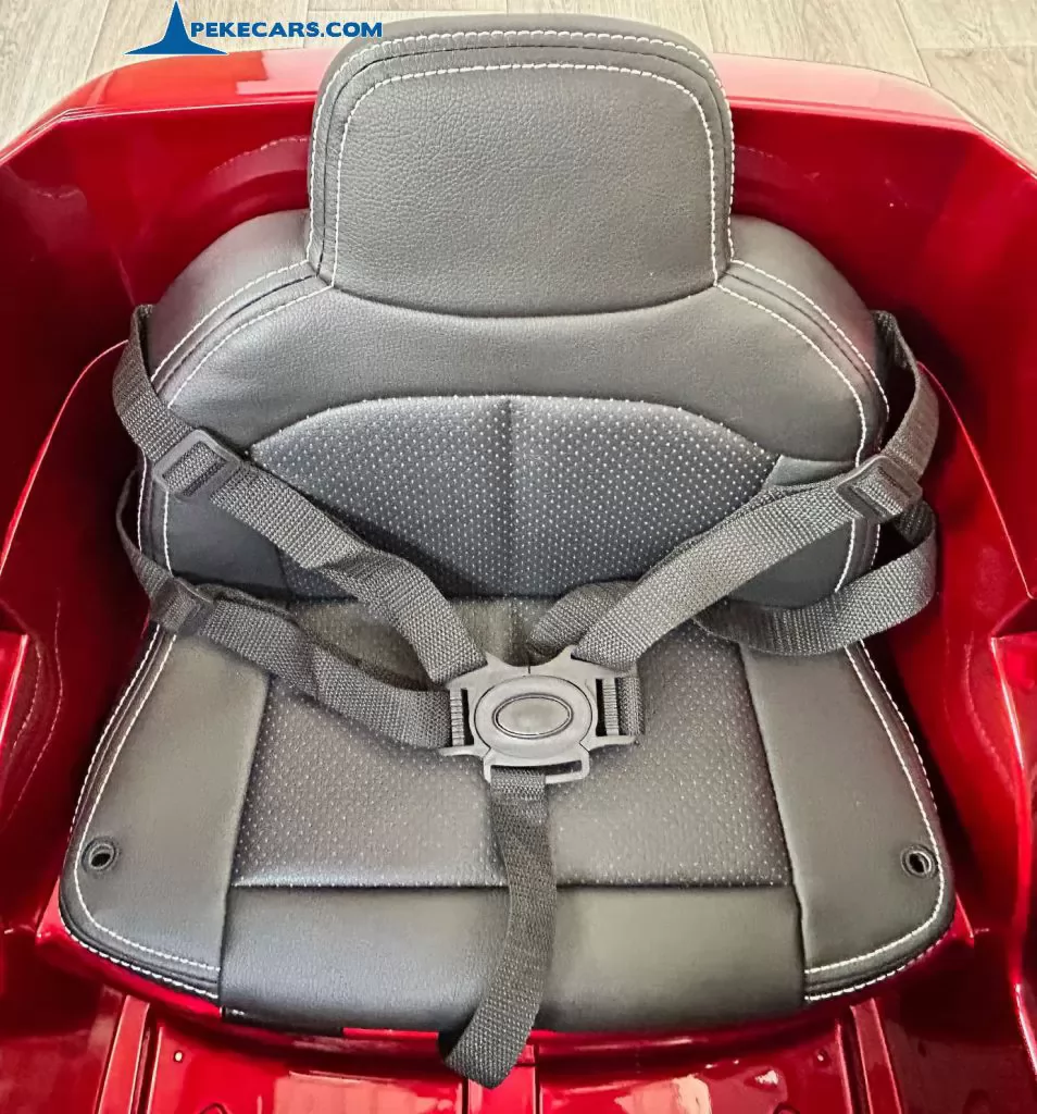 Audi Q5 12V Rojo Metalizado asiento acolchado