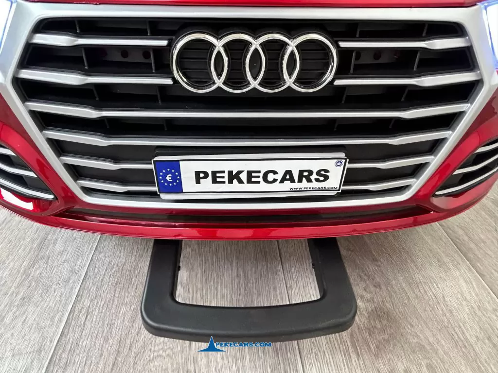 Audi Q5 12V Rojo Metalizado asa de transporte