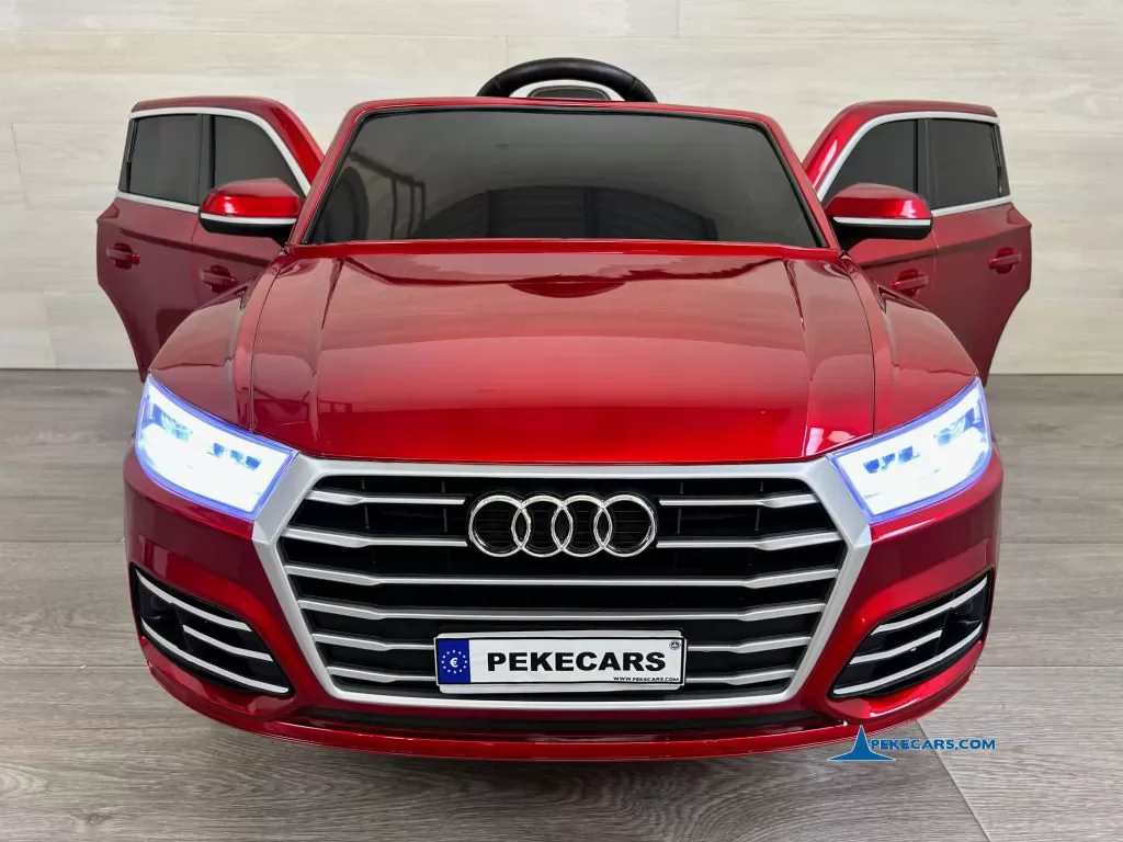 coches electricos para niños audi q5 1p rojo metalizado