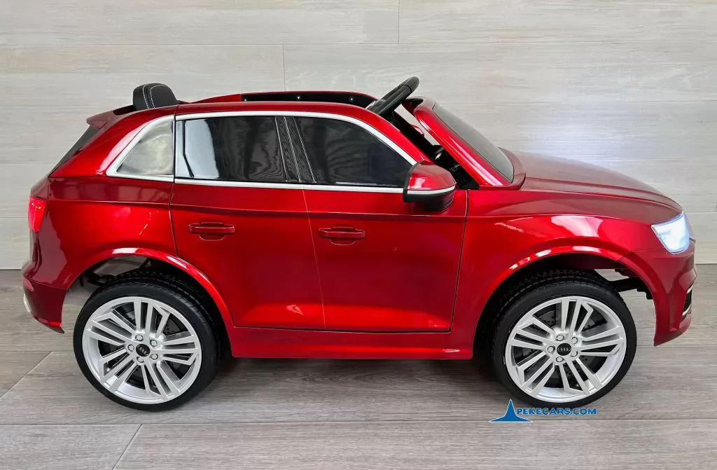 Audi Q5 12V Rojo Metalizado lateral
