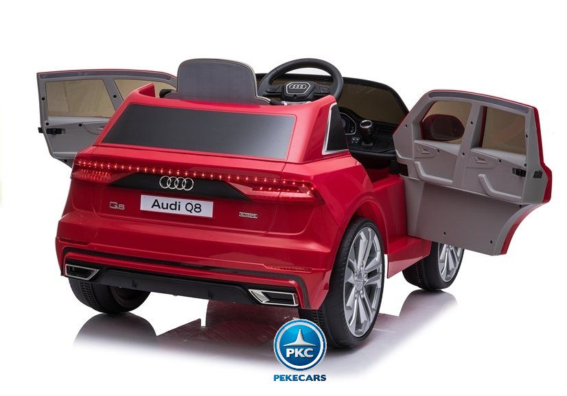 Audi Q8 12V Rojo parte trasera