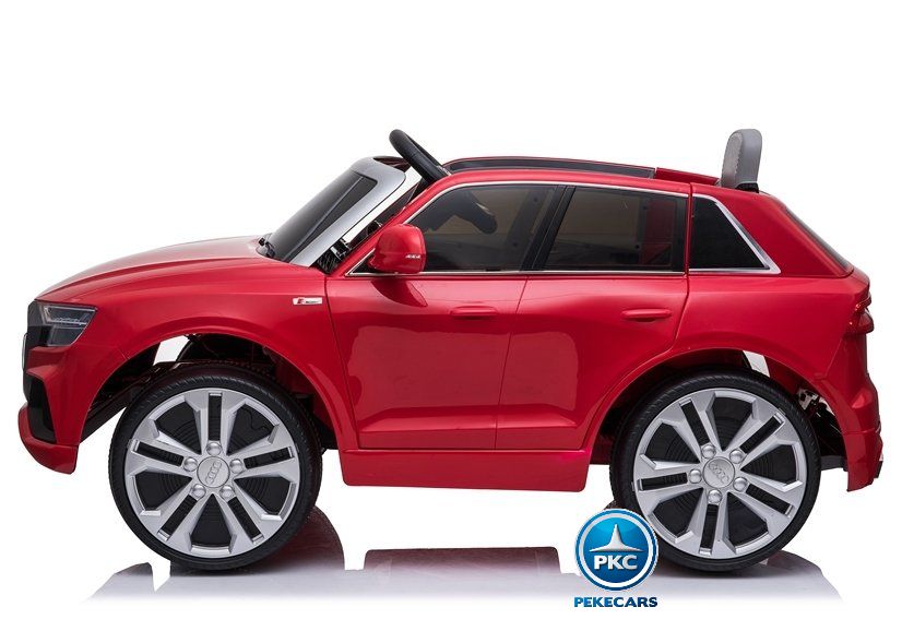 Audi Q8 12V Rojo lateral