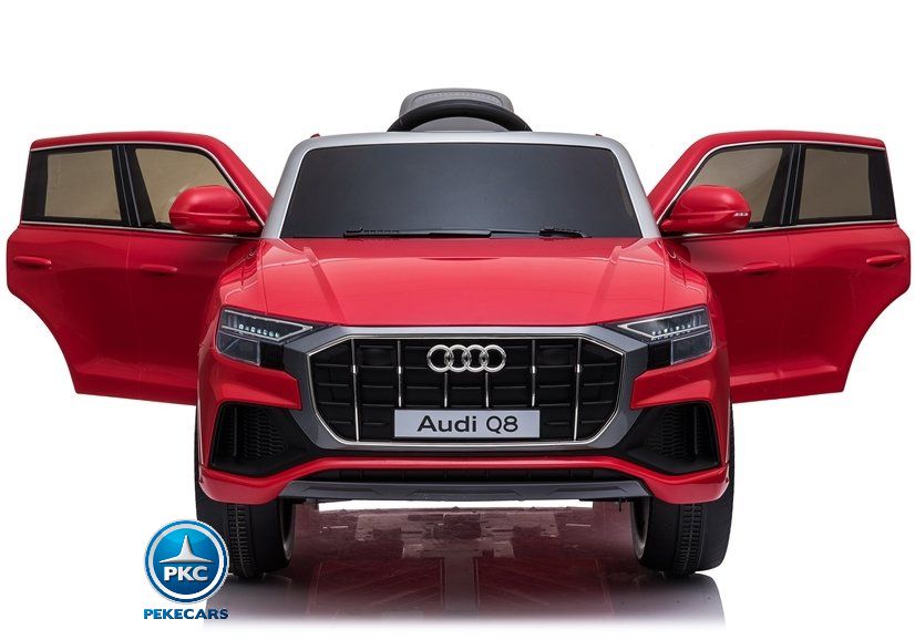 Audi Q8 12V Rojo puertas abiertas