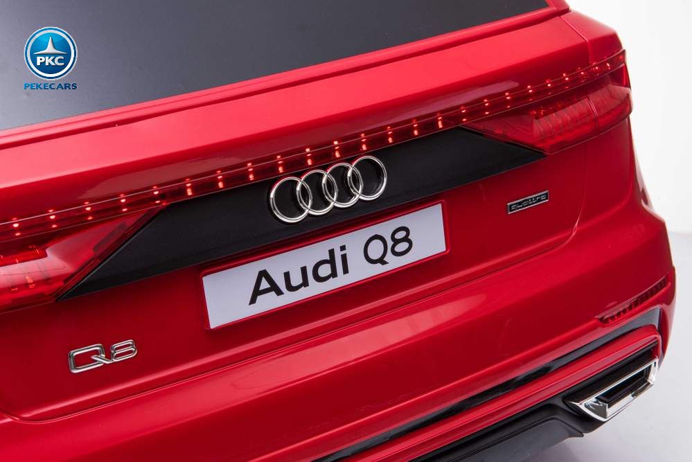 Audi Q8 12V Rojo matricula
