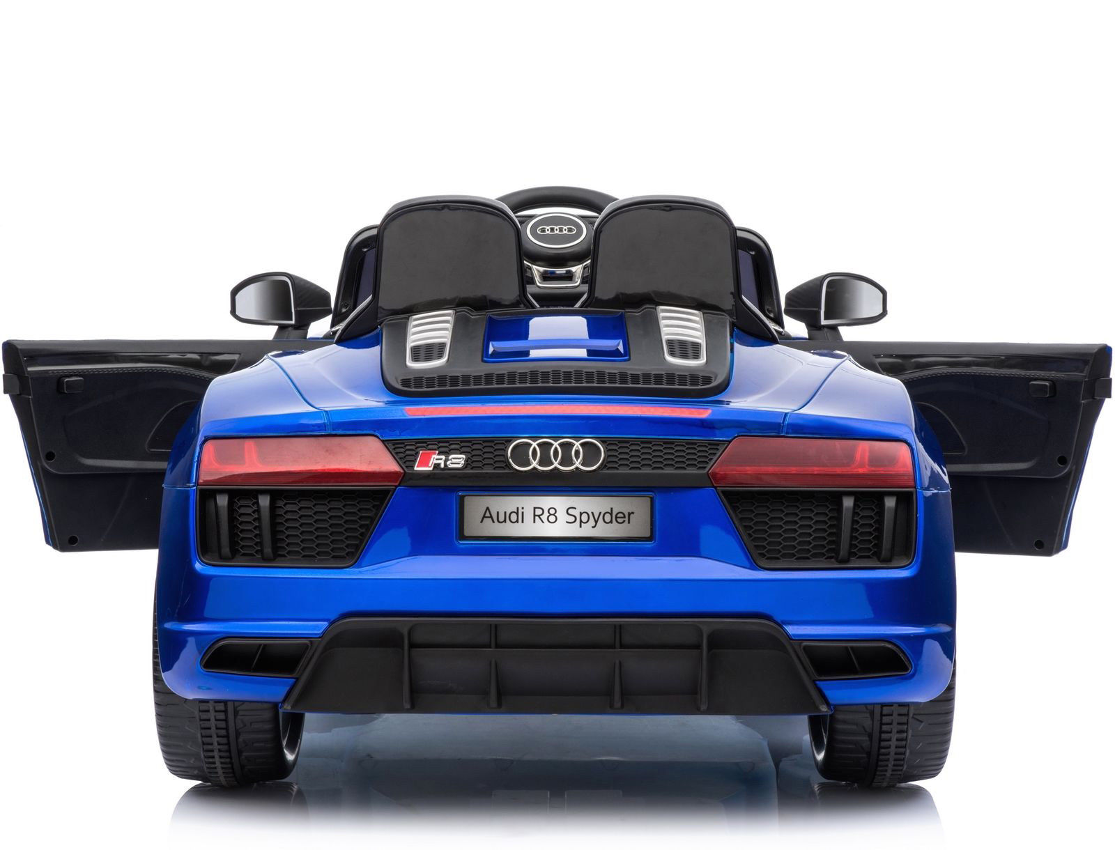 AUDI R8 SPYDER LITTLE AZUL METALIZADO 2