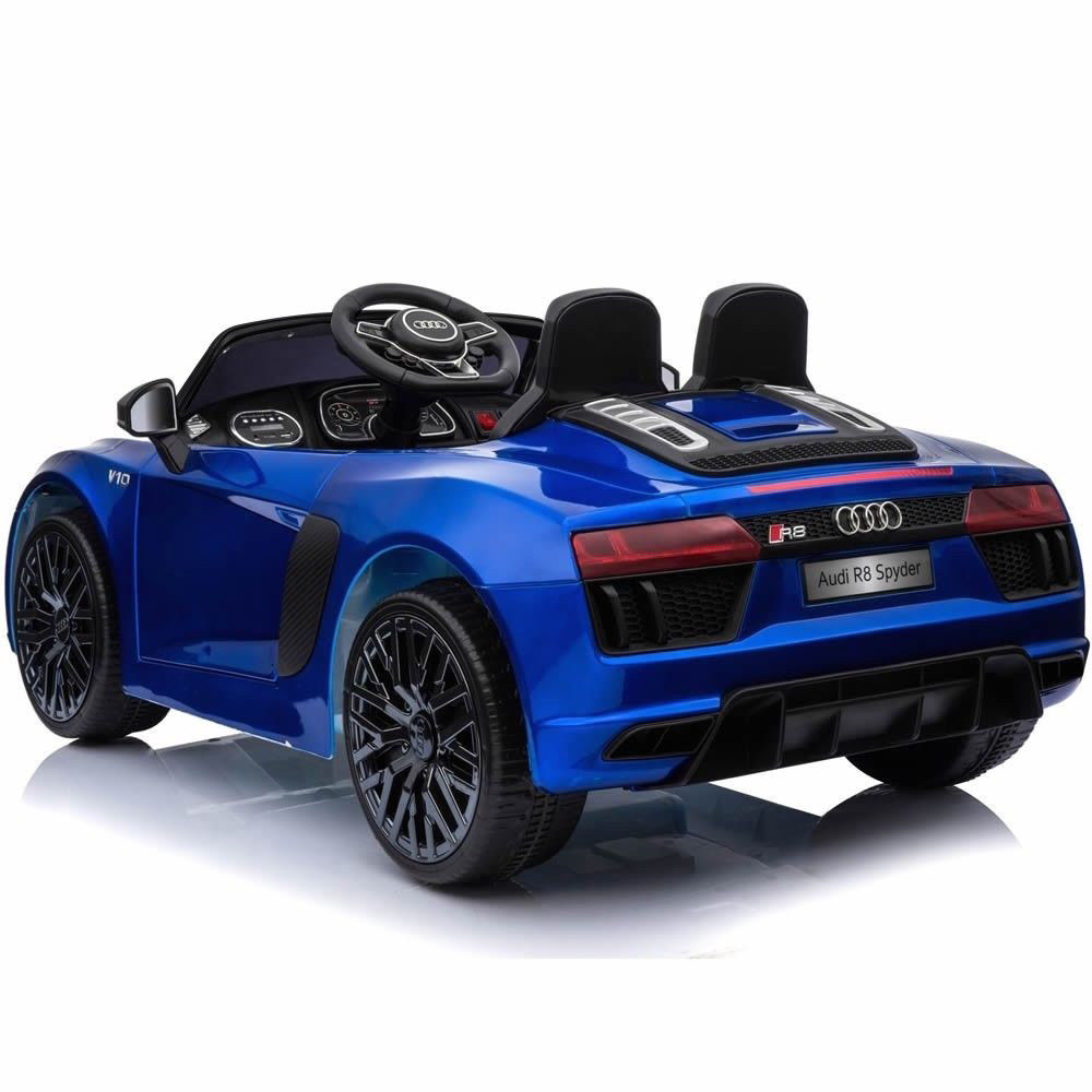 AUDI R8 SPYDER LITTLE AZUL METALIZADO 5