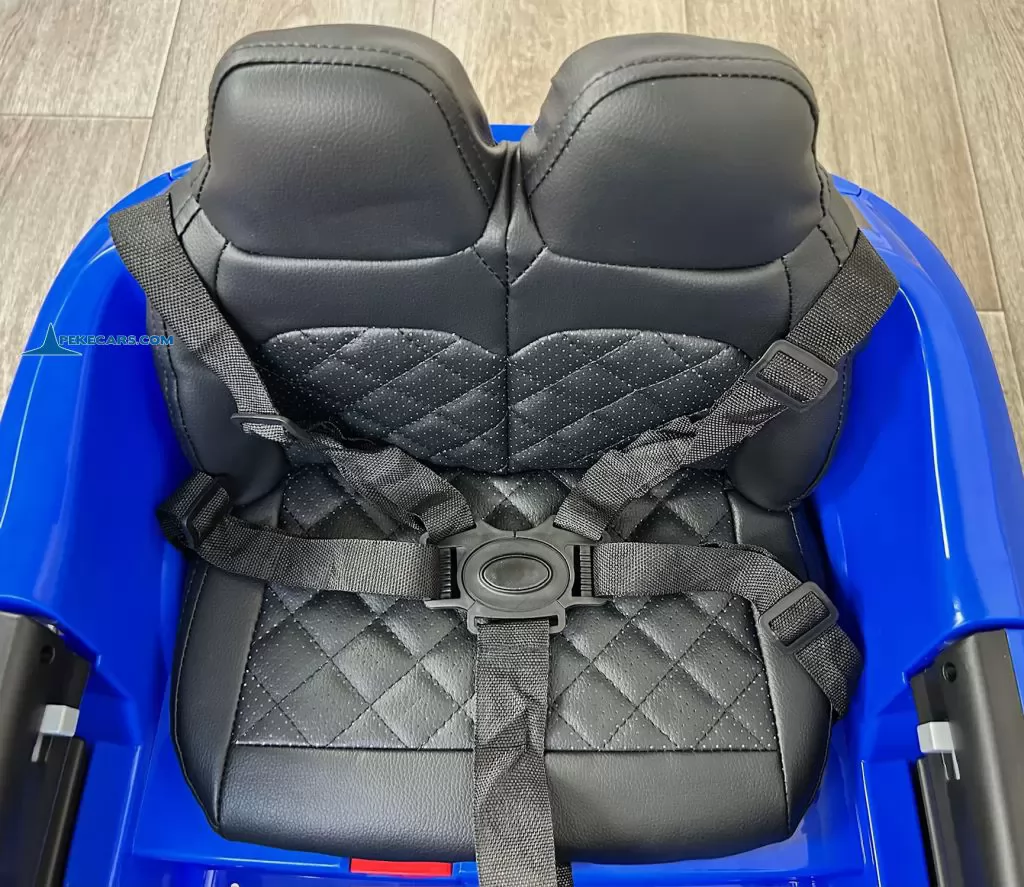 Audi SQ8 azul coche infantil electrico para niños asiento