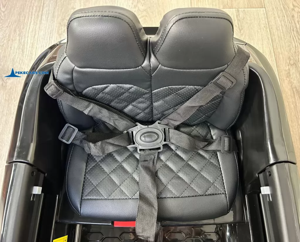 Audi SQ8 negro coche para niños electrico asiento