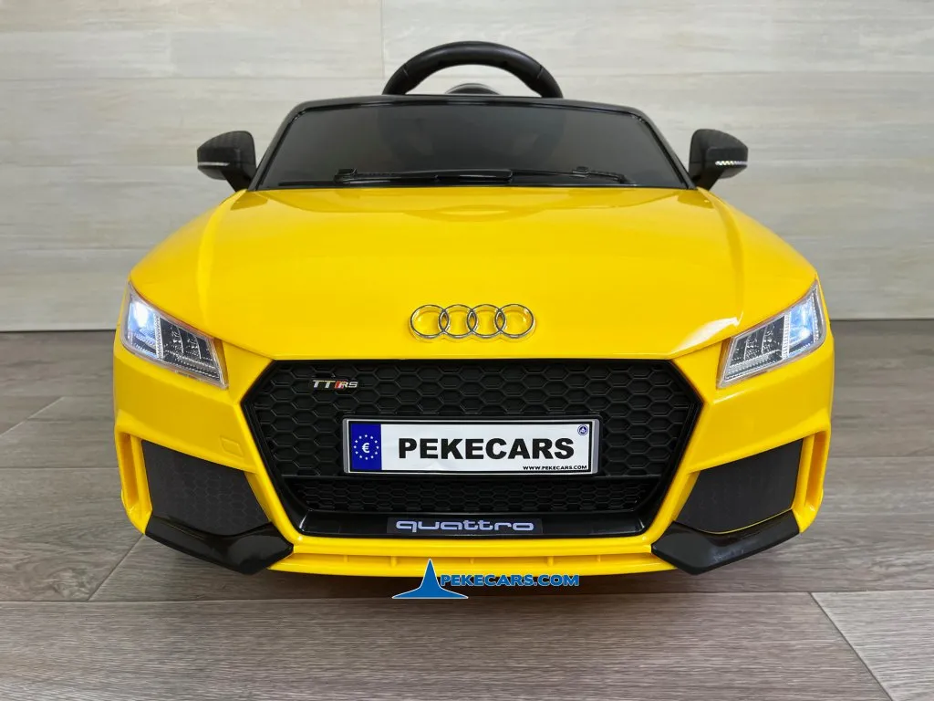 audi tt rs amarillo vista frontal