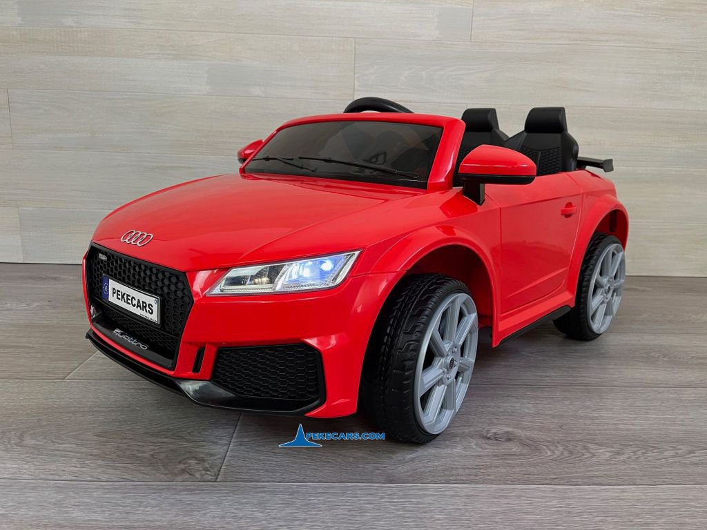 Audi TT RS Roadster 1 Plaza 12V 2.4G Rojo perspectiva