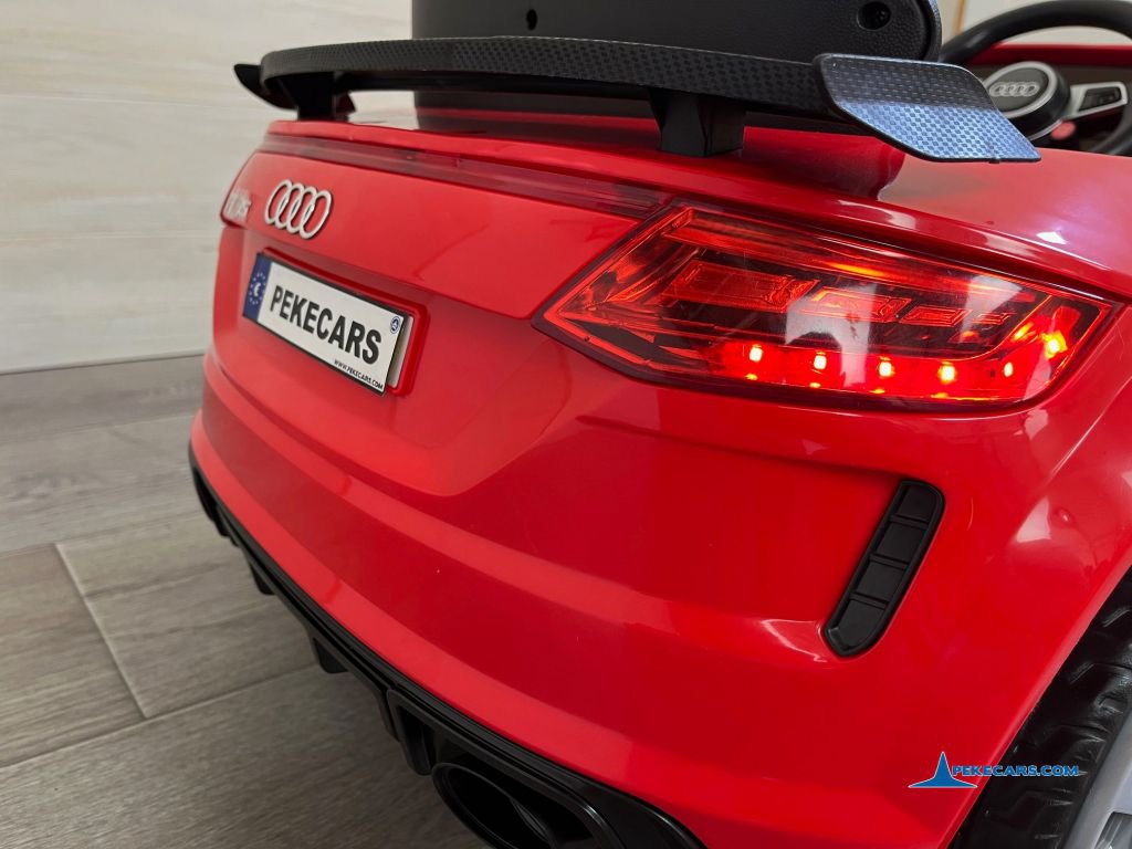 Audi TT RS Roadster 1 Plaza 12V 2.4G Rojo aleron
