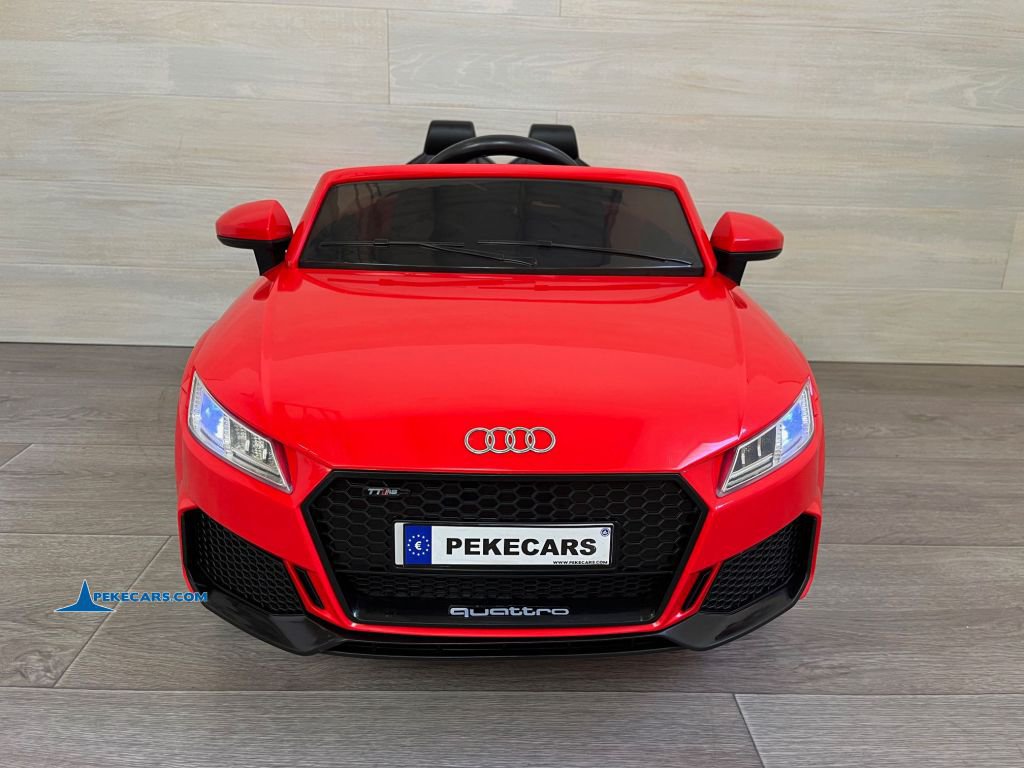Audi TT RS Roadster 1 Plaza 12V 2.4G Rojo frontal
