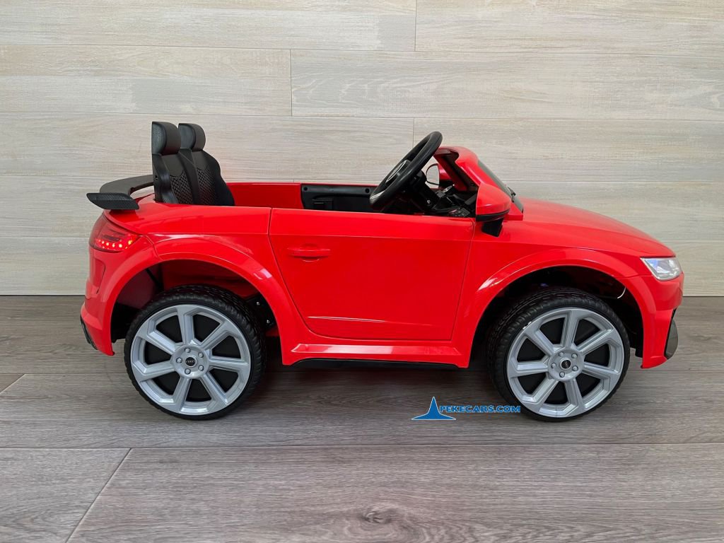 Audi TT RS Roadster 1 Plaza 12V 2.4G Rojo lado