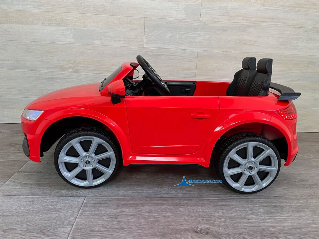 Audi TT RS Roadster 1 Plaza 12V 2.4G Rojo lateral