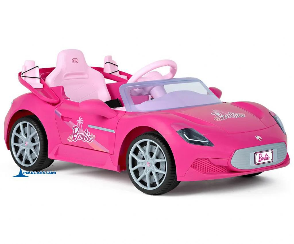 Coche electrico para niñas Barbie RC 12V 2.4G