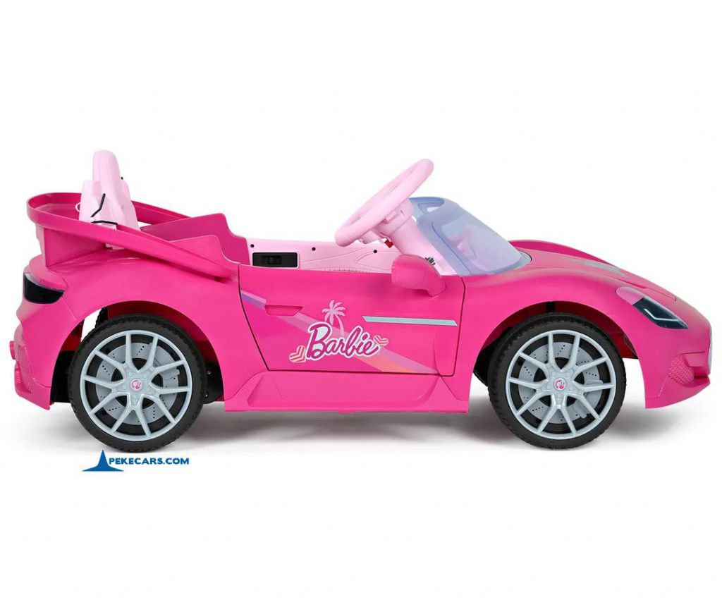 Coche electrico para niñas Barbie RC 12V 2.4G