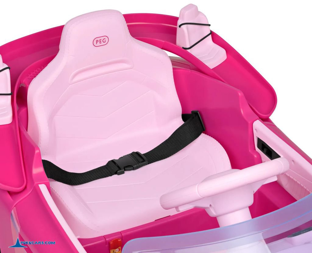 Coche electrico para niñas Barbie RC 12V 2.4G