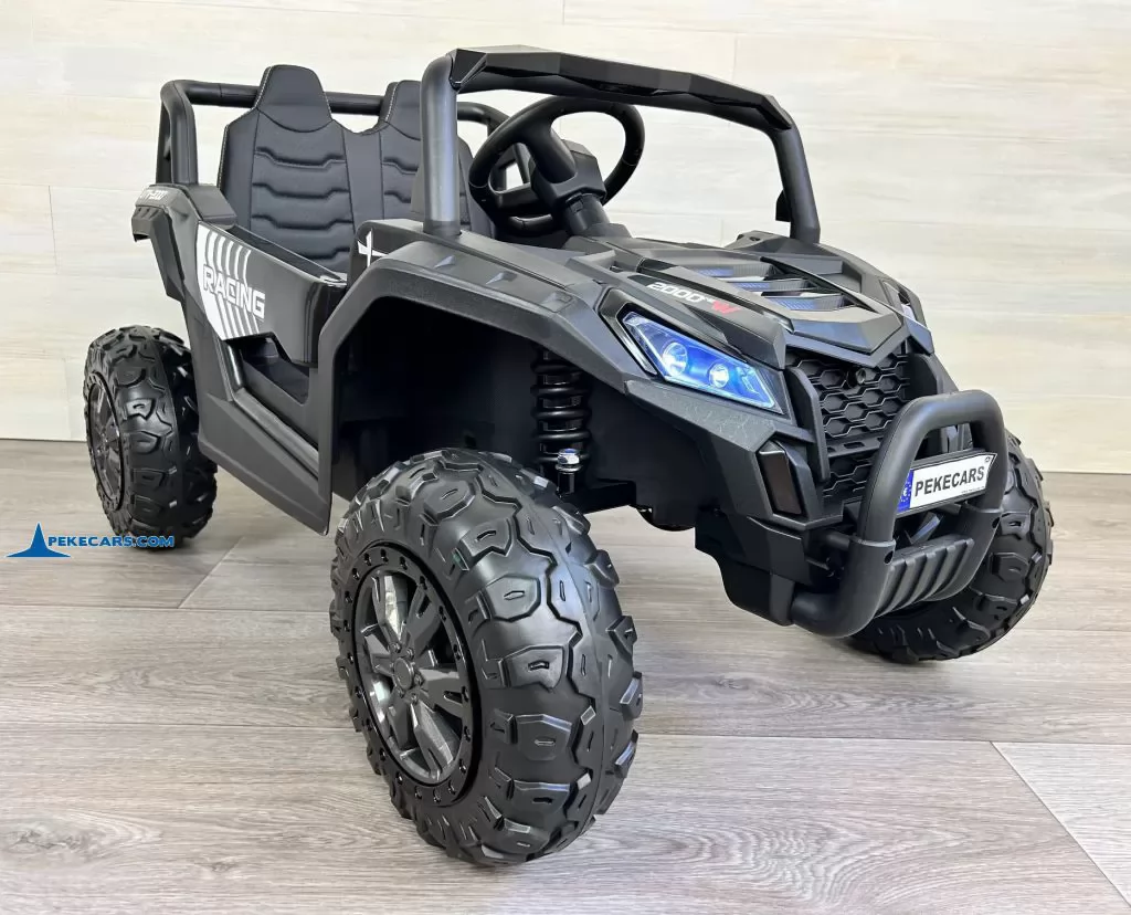 coches teledirigidos beach buggy racing negro