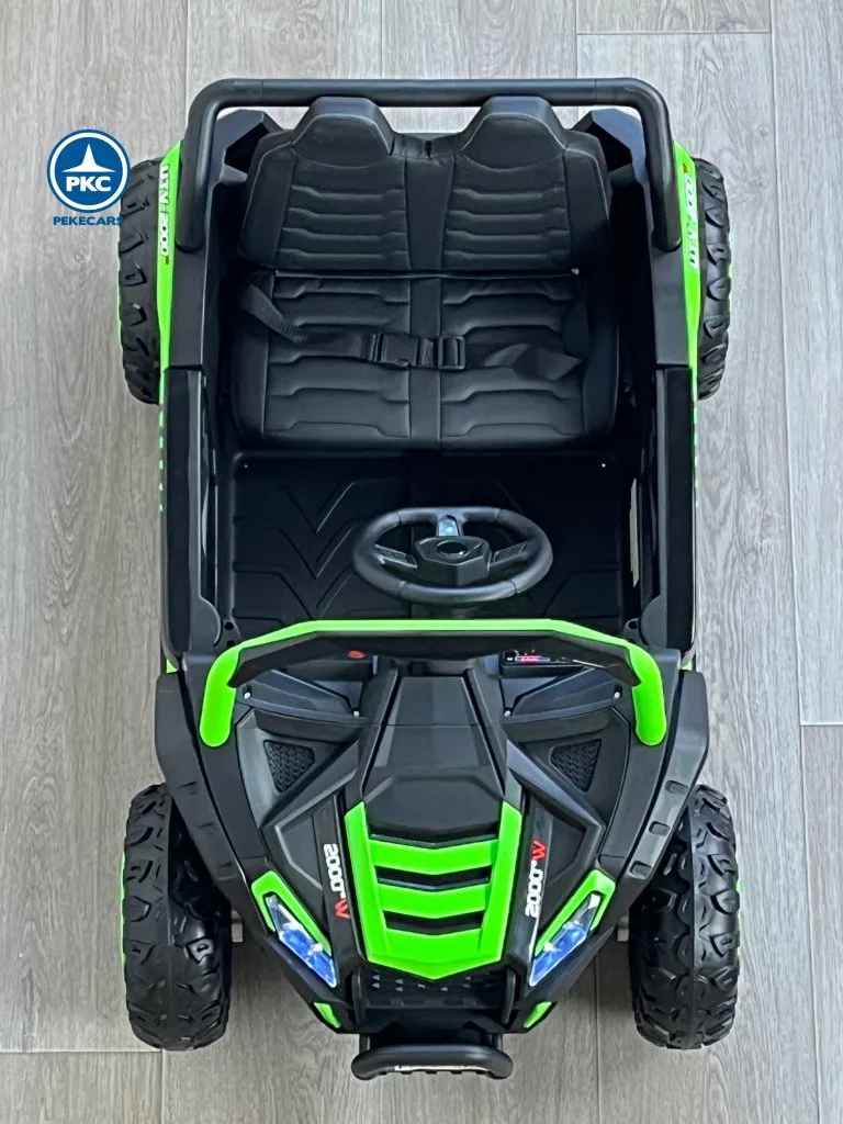 coche a bateria Beach Buggy Racing 12V 2.4G Verde