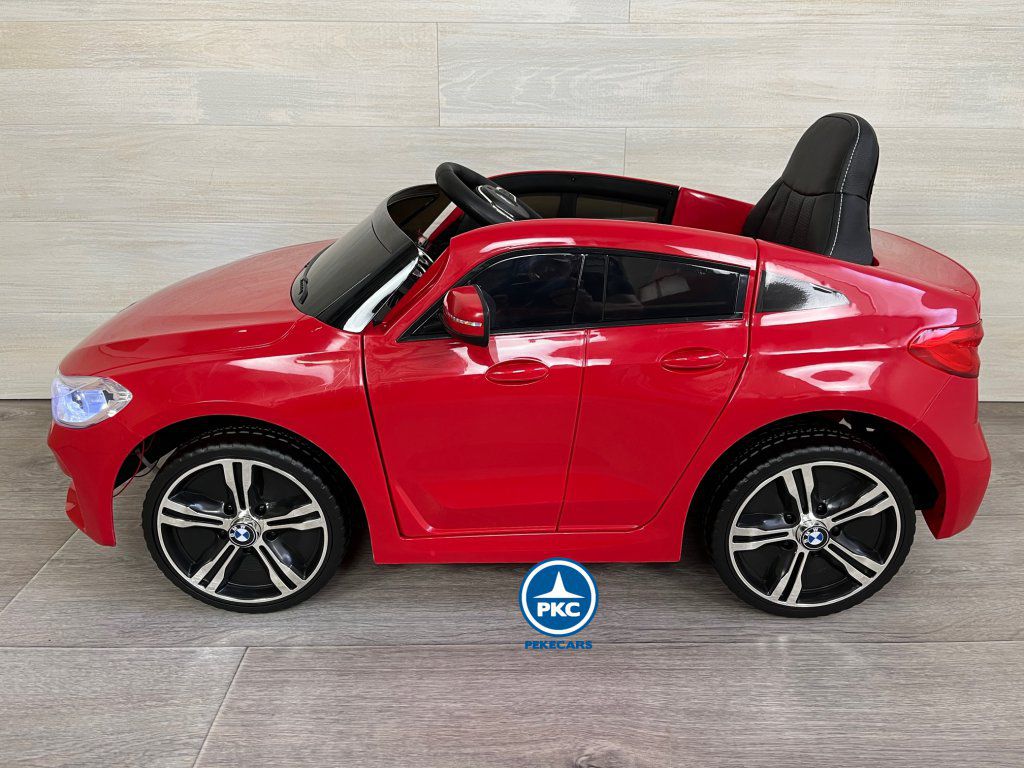 Coche electrico para niños BMW 6GT Rojo