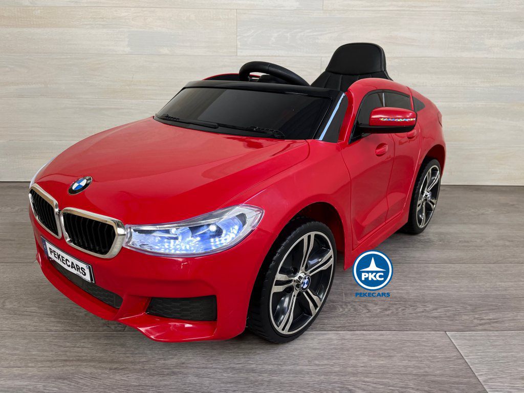 Coche electrico para niños BMW 6GT Rojo