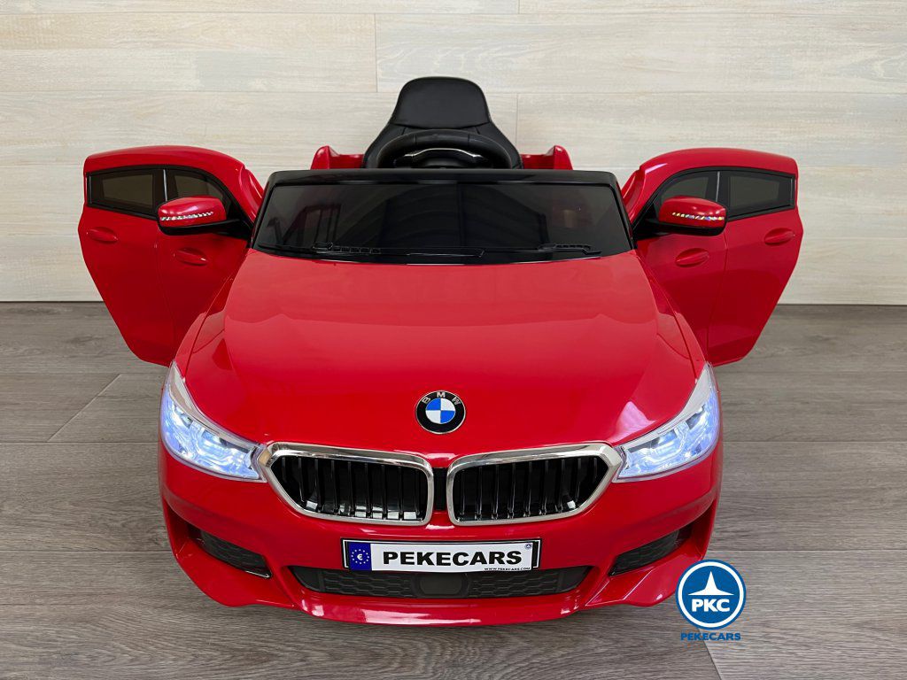 Coche electrico para niños BMW 6GT Rojo