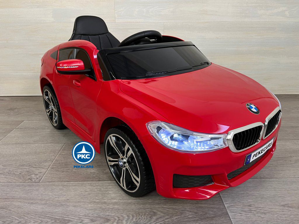 Coche electrico para niños BMW 6GT Rojo