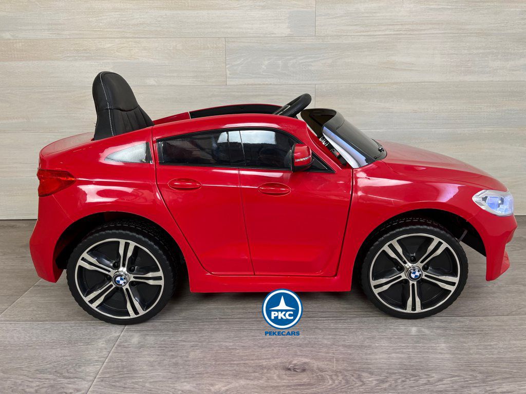Coche electrico para niños BMW 6GT Rojo