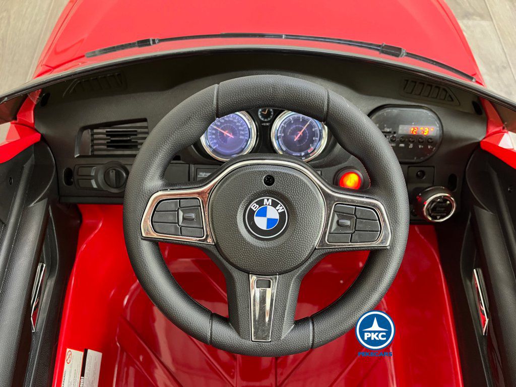 Coche electrico para niños BMW 6GT Rojo