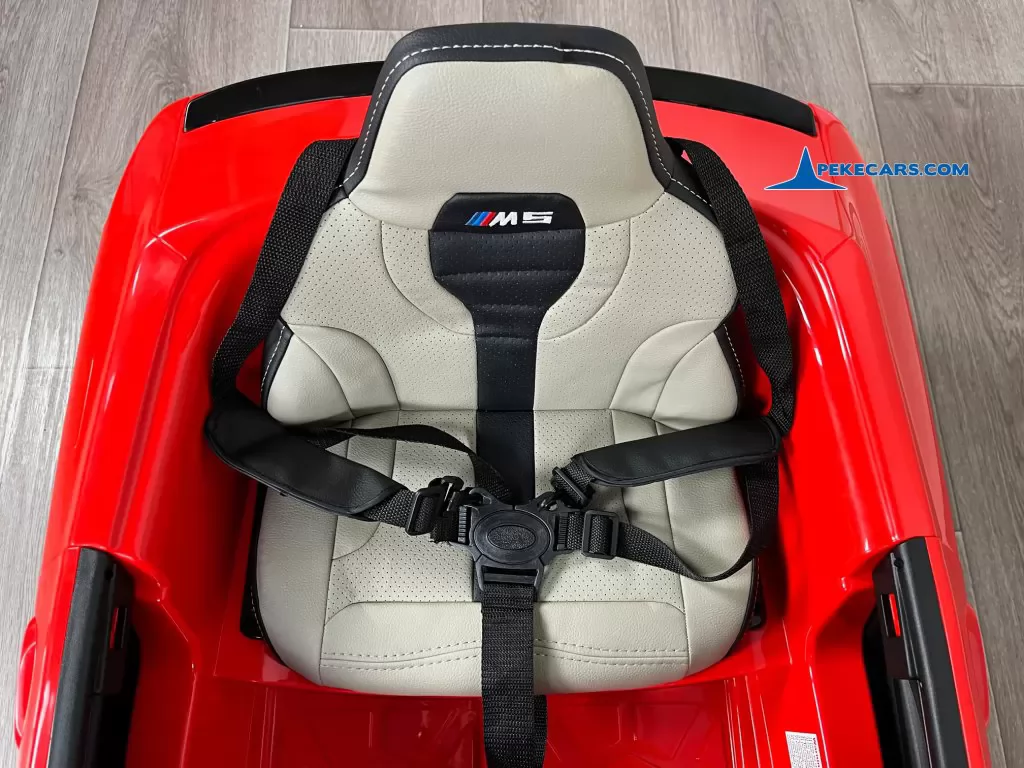 bmw m5 rojo coches para niños asiento